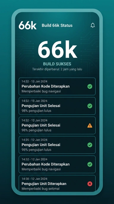 Riwayat Versi 66k Untuk Pengguna Android